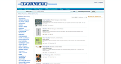 Desktop Screenshot of my.allaffiliateprograms.com